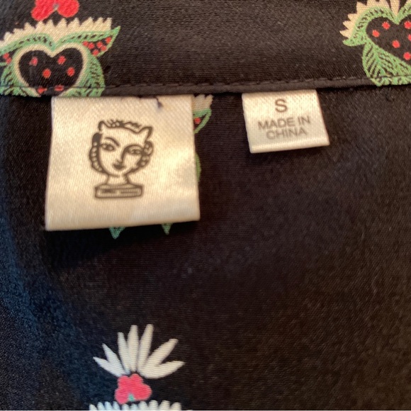 Sz. S Celia Birtwell X Uniqlo Blouse - Picture 9 of 9